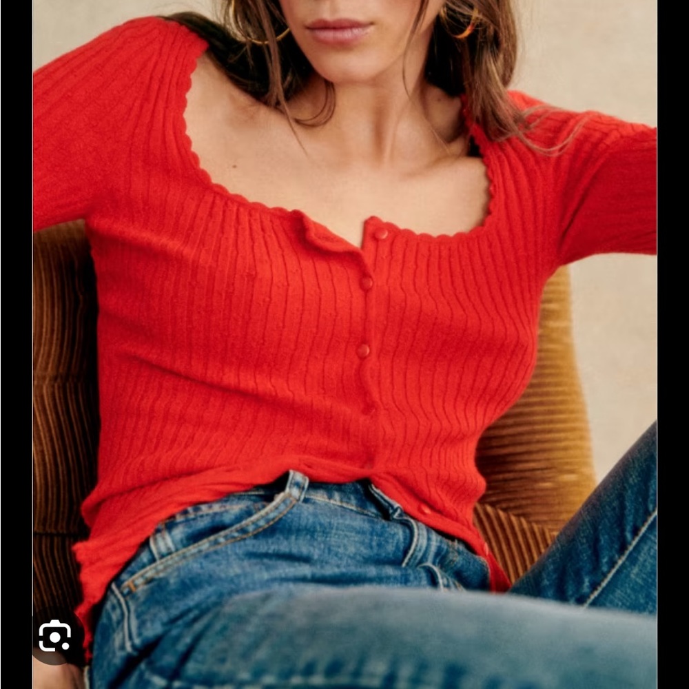 Sezane Ambroise cardigan , size medium